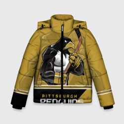 Зимняя куртка для мальчиков 3D Pittsburgh Penguins