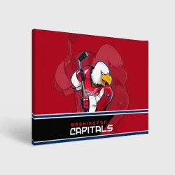 Холст прямоугольный Washington Capitals