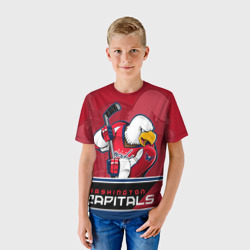Детская футболка 3D Washington Capitals - фото 2