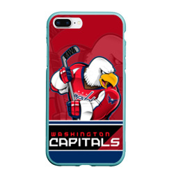 Чехол для iPhone 7Plus/8 Plus матовый Washington Capitals