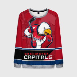 Мужской свитшот 3D Washington Capitals