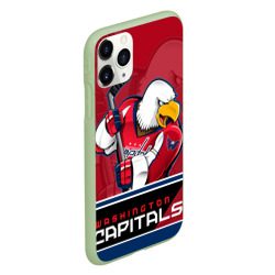 Чехол для iPhone 11 Pro матовый Washington Capitals - фото 2