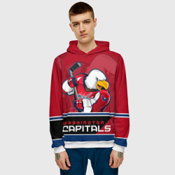 Мужская толстовка 3D Washington Capitals - фото 2