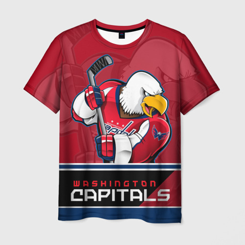 Мужская футболка 3D Washington Capitals Фото 01