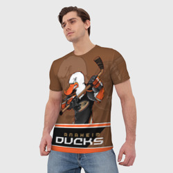 Мужская футболка 3D Anaheim Ducks - фото 2