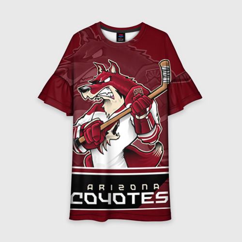 Детское платье 3D Arizona Coyotes, цвет 3D печать