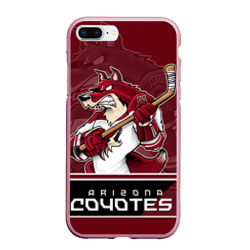 Чехол для iPhone 7Plus/8 Plus матовый Arizona Coyotes