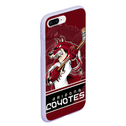 Чехол для iPhone 7Plus/8 Plus матовый Arizona Coyotes - фото 2