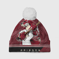 Шапка 3D c помпоном Arizona Coyotes