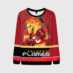 Мужской свитшот 3D Calgary Flames