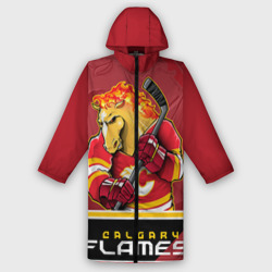 Женский дождевик 3D Calgary Flames