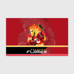 Бумага для упаковки 3D Calgary Flames