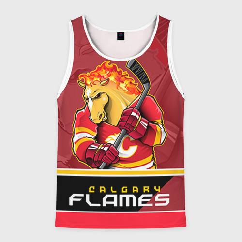 Мужская майка 3D Calgary Flames, цвет 3D печать