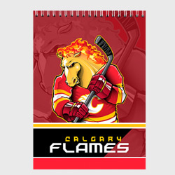 Скетчбук Calgary Flames