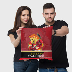 Подушка 3D Calgary Flames - фото 2