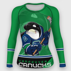 Женский рашгард 3D Vancouver Canucks