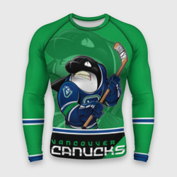 Мужской рашгард 3D Vancouver Canucks