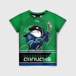 Детская футболка 3D Vancouver Canucks