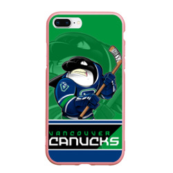 Чехол для iPhone 7Plus/8 Plus матовый Vancouver Canucks