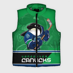 Мужской жилет утепленный 3D Vancouver Canucks