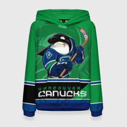 Женская толстовка 3D Vancouver Canucks