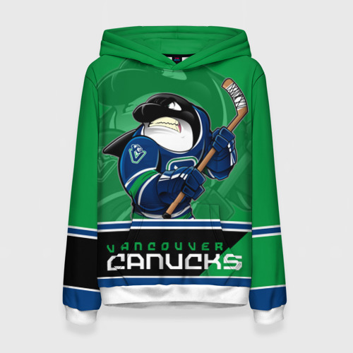 Женская толстовка 3D Vancouver Canucks, цвет 3D печать