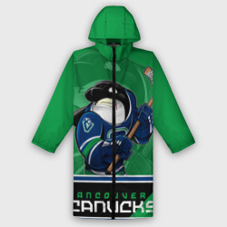 Женский дождевик 3D Vancouver Canucks