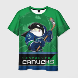 Мужская футболка 3D Vancouver Canucks