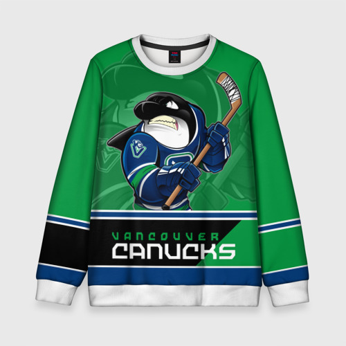 Детский свитшот 3D Vancouver Canucks, цвет 3D печать