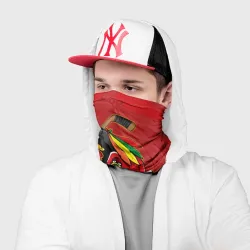 Бандана-труба 3D Chicago Blackhawks - фото 3