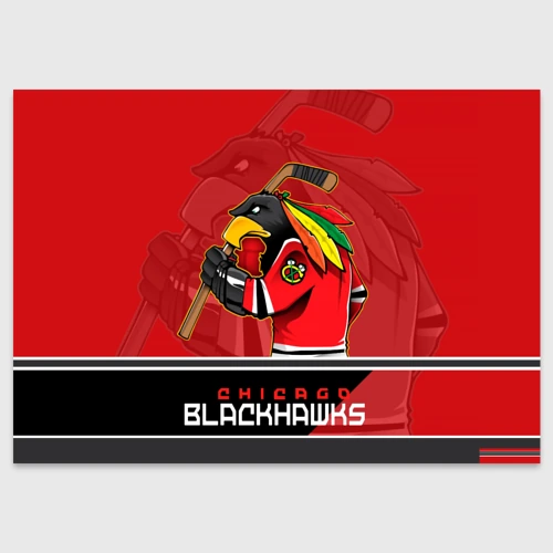 Поздравительная открытка Chicago Blackhawks