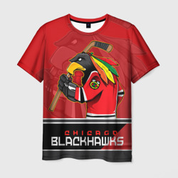 Мужская футболка 3D Chicago Blackhawks