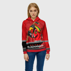 Женская толстовка 3D Chicago Blackhawks - фото 2