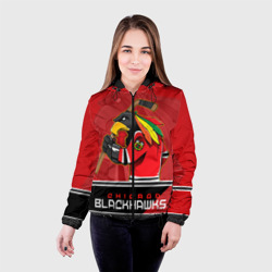 Женская куртка 3D Chicago Blackhawks - фото 2