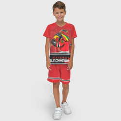 Детский костюм с шортами 3D Chicago Blackhawks - фото 2