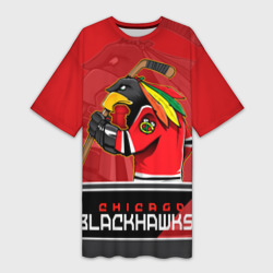 Платье-футболка 3D Chicago Blackhawks