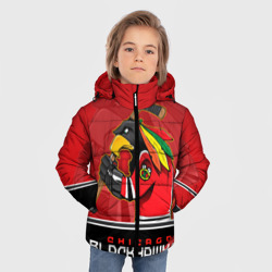 Зимняя куртка для мальчиков 3D Chicago Blackhawks - фото 2