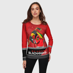 Женский лонгслив 3D Chicago Blackhawks - фото 2