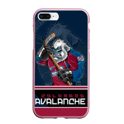 Чехол для iPhone 7Plus/8 Plus матовый Colorado Avalanche