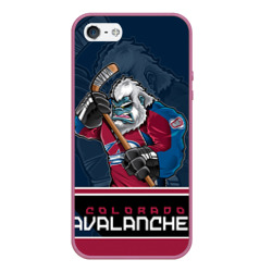 Чехол для iPhone 5/5S матовый Colorado Avalanche