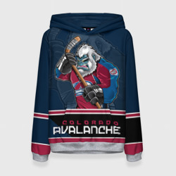 Женская толстовка 3D Colorado Avalanche