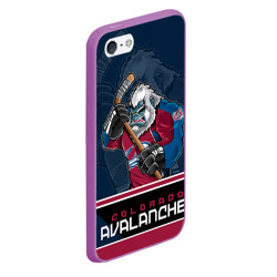 Чехол для iPhone 5/5S матовый Colorado Avalanche - фото 2