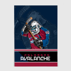Постер Colorado Avalanche
