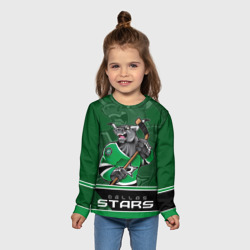 Детский лонгслив 3D Dallas Stars - фото 2