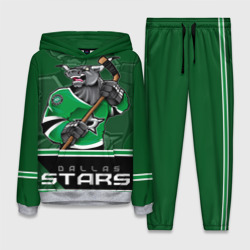 Женский костюм с толстовкой 3D Dallas Stars