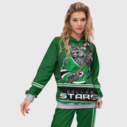 Женский костюм с толстовкой 3D Dallas Stars - фото 2