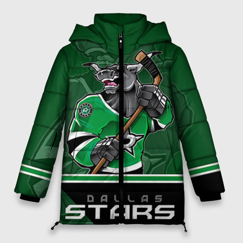 Женская зимняя куртка Oversize Dallas Stars, цвет светло-серый