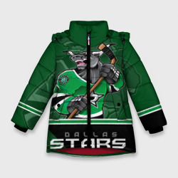 Зимняя куртка для девочек 3D Dallas Stars