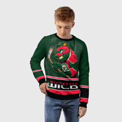 Детский свитшот 3D Minnesota Wild - фото 2