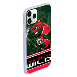 Чехол для iPhone 11 Pro матовый Minnesota Wild - фото 2